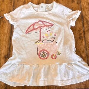 Petit Lem Sequin Shirt with Popsicle Stand Design